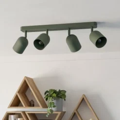 Tilston 4-Light Green Spotlight Bar