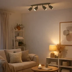 Tilston 4-Light Green Spotlight Bar
