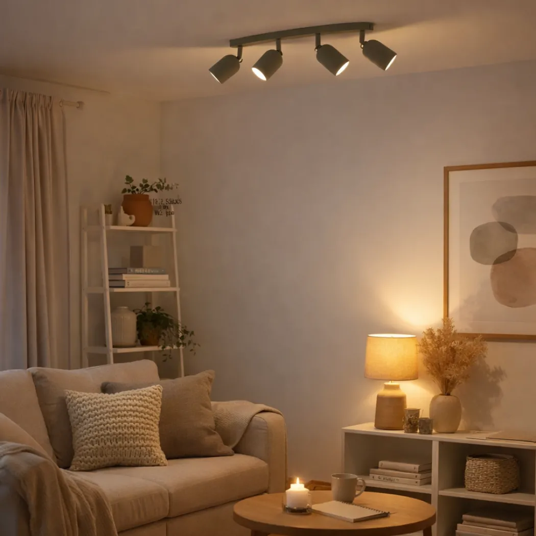 Tilston 4-Light Green Spotlight Bar