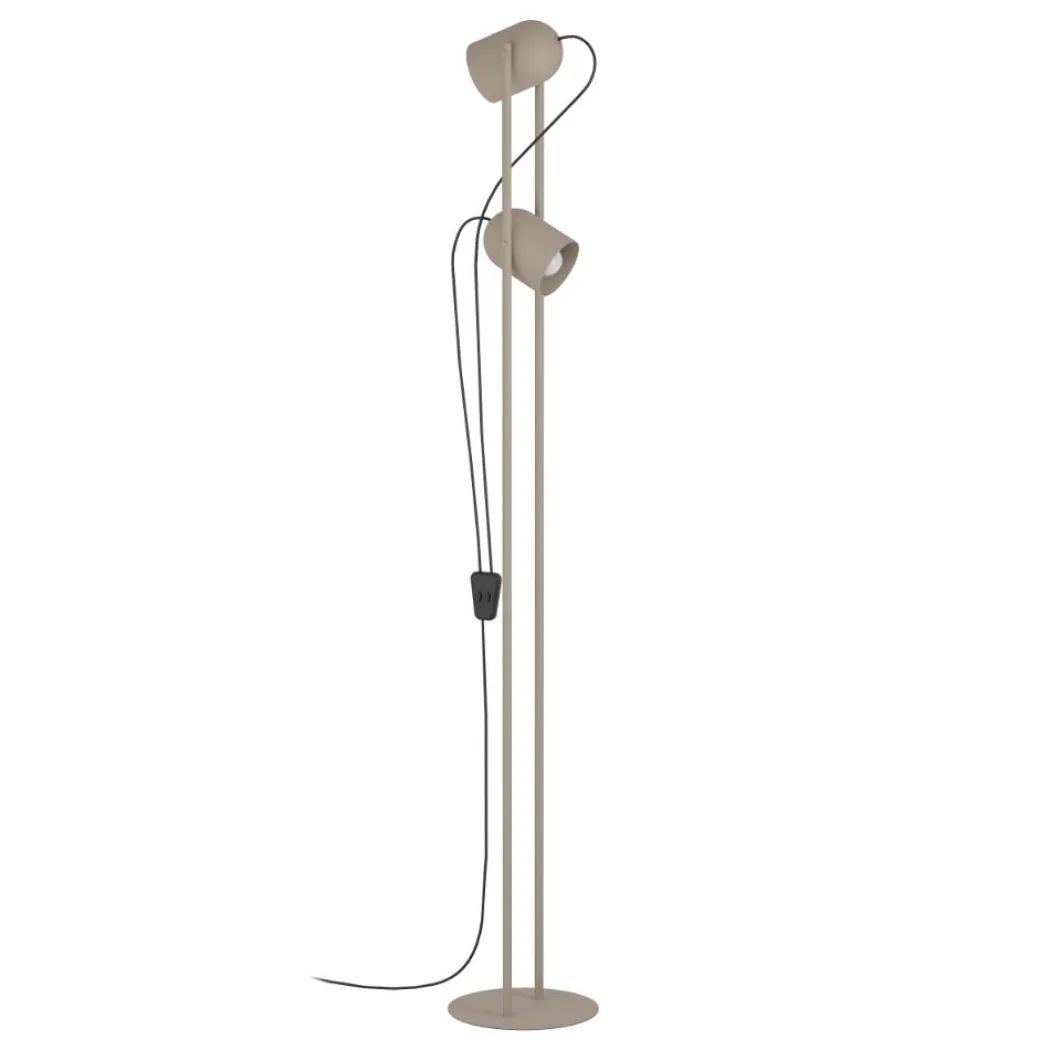 Tilston 2-Light Natural Floor Lamp