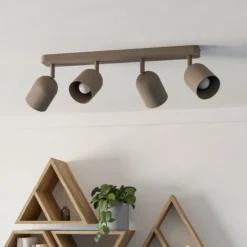 Tilston 4-Light Natural Spotlight Bar