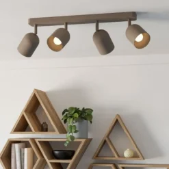 Tilston 4-Light Natural Spotlight Bar