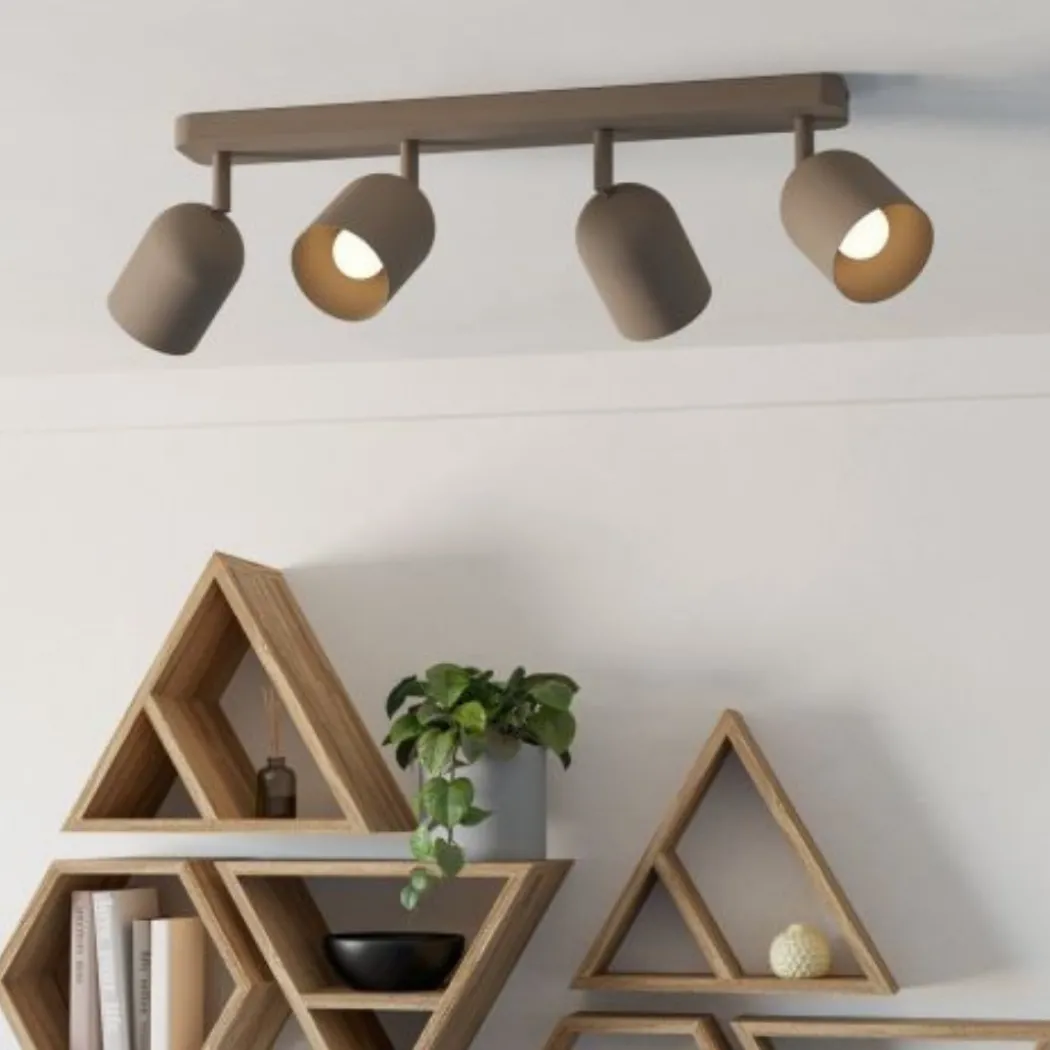 Tilston 4-Light Natural Spotlight Bar