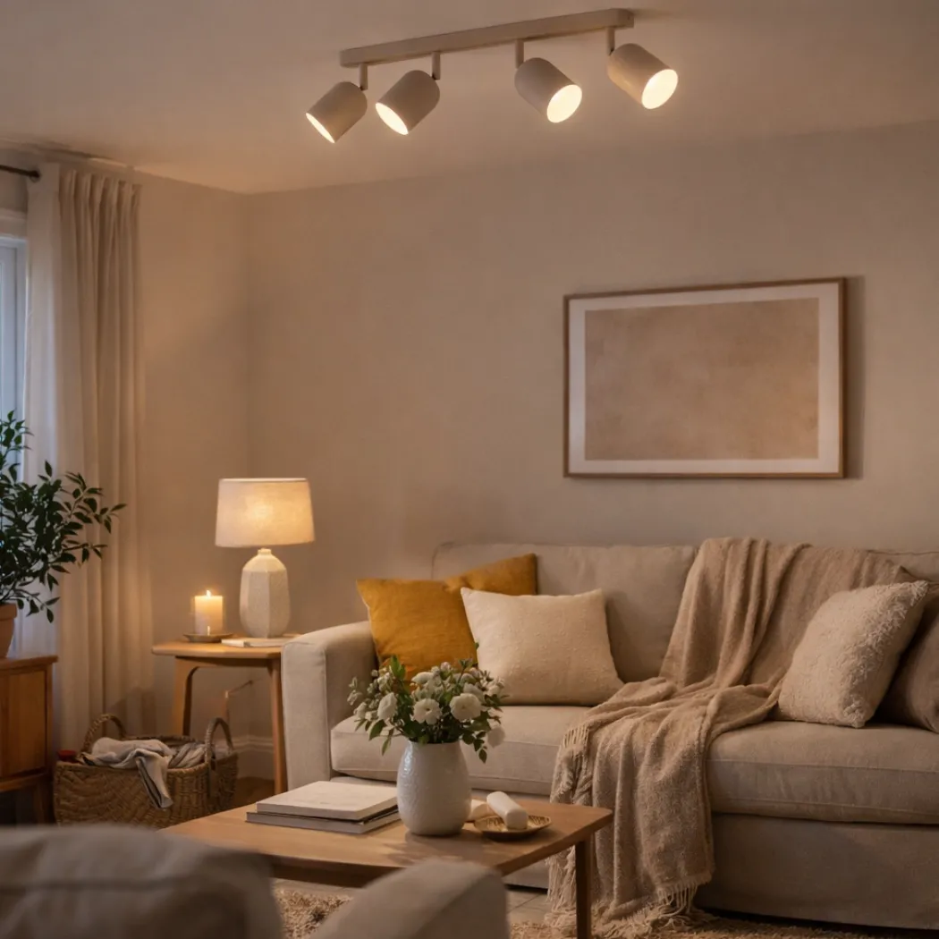 Tilston 4-Light Natural Spotlight Bar