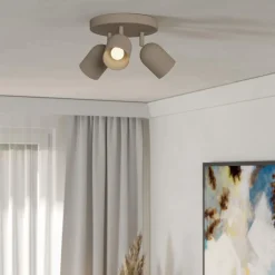 Tilston 3-Light Natural Spot Plate Light