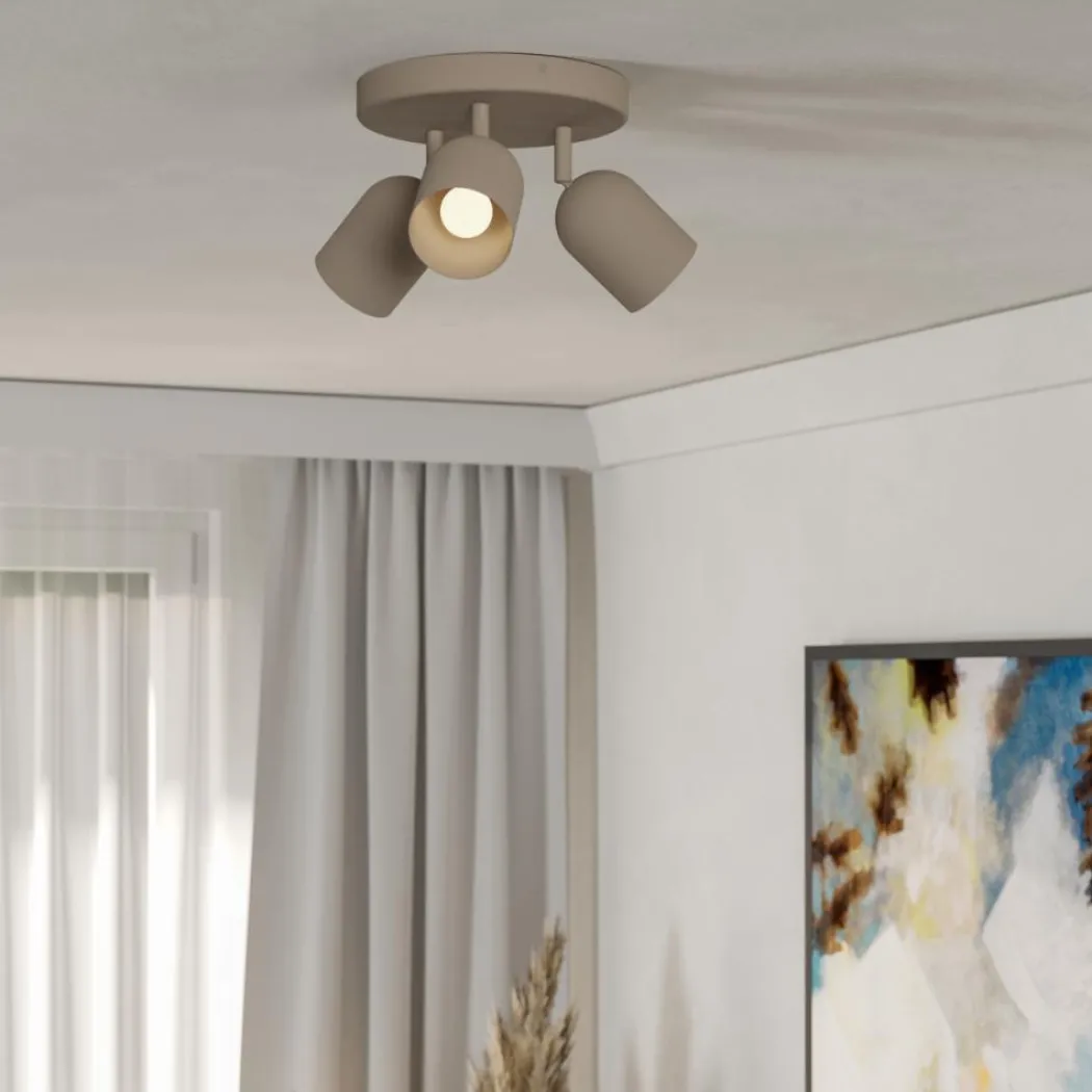 Tilston 3-Light Natural Spot Plate Light