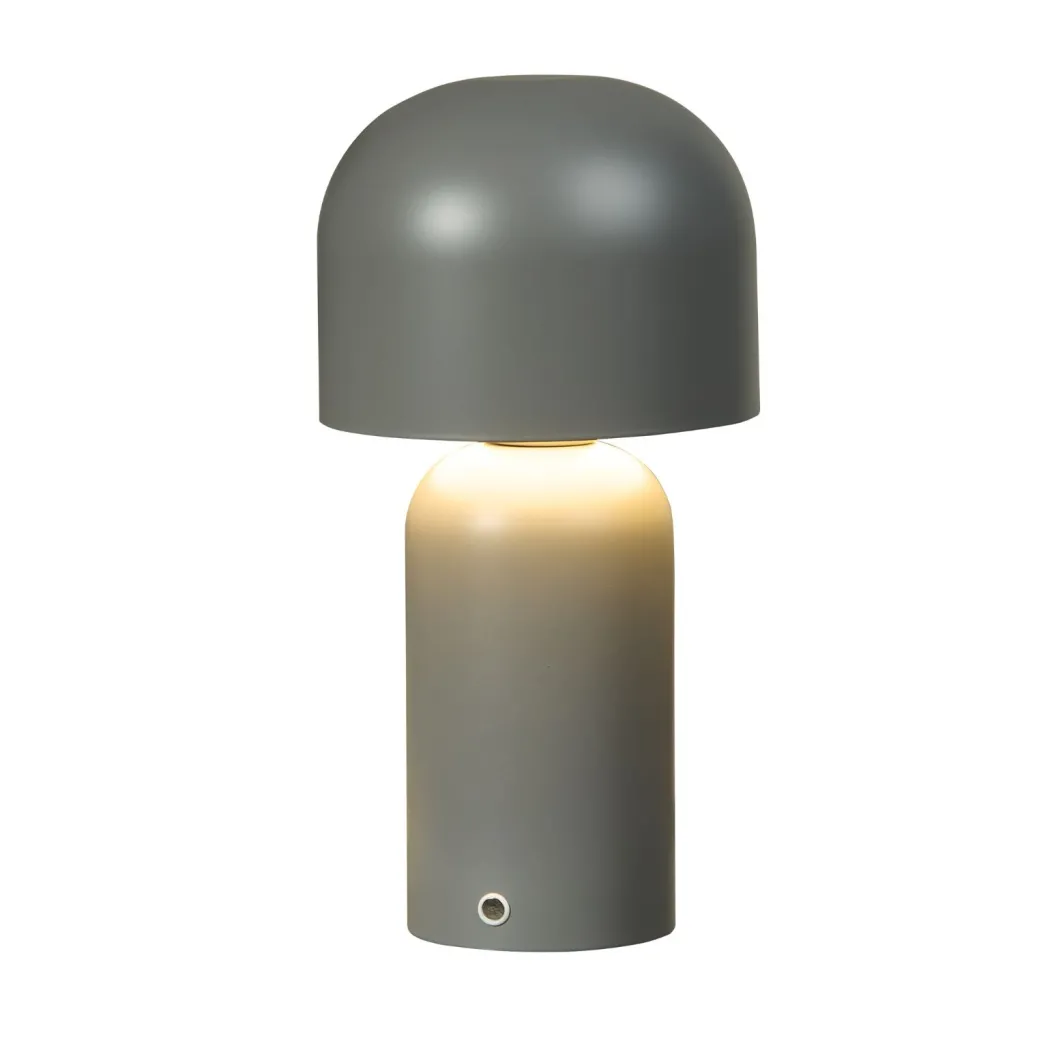 Tina Grey LED Rechargeable Touch Table Lamp