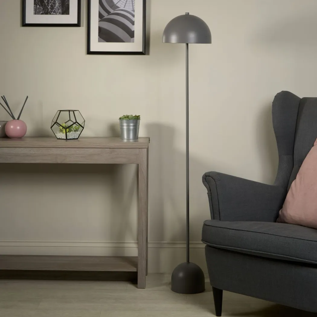 Tina Grey LED Rechargeable Touch Floor Lamp