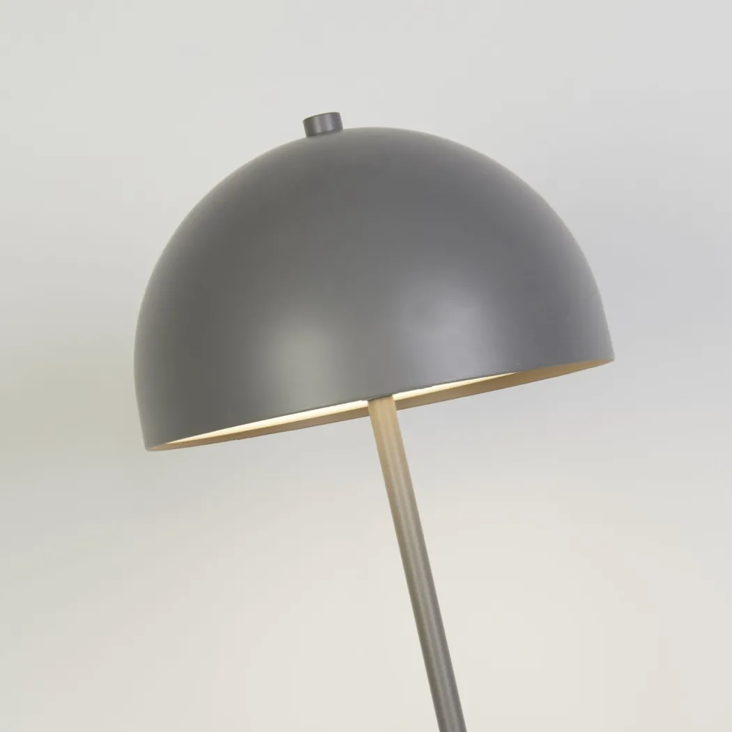 Tina Grey LED Rechargeable Touch Floor Lamp