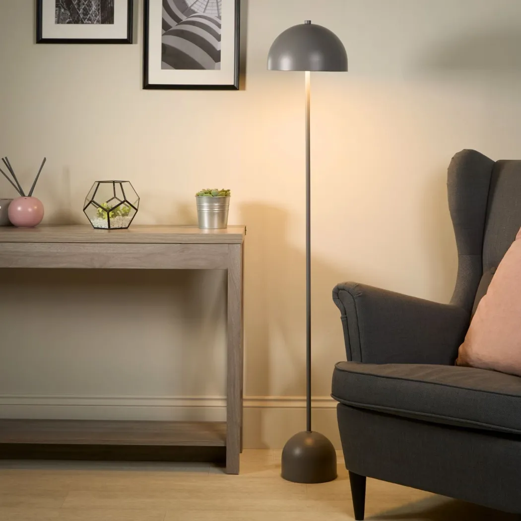 Tina Grey LED Rechargeable Touch Floor Lamp