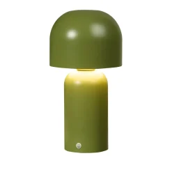 Tina Olive Green LED Rechargeable Touch Table Lamp