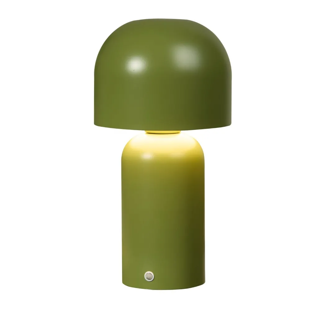 Tina Olive Green LED Rechargeable Touch Table Lamp