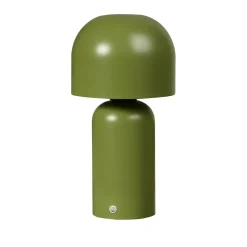 Tina Olive Green LED Rechargeable Touch Table Lamp