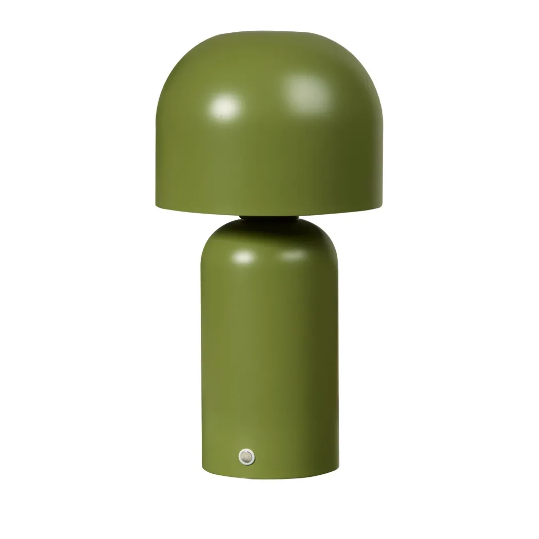 Tina Olive Green LED Rechargeable Touch Table Lamp