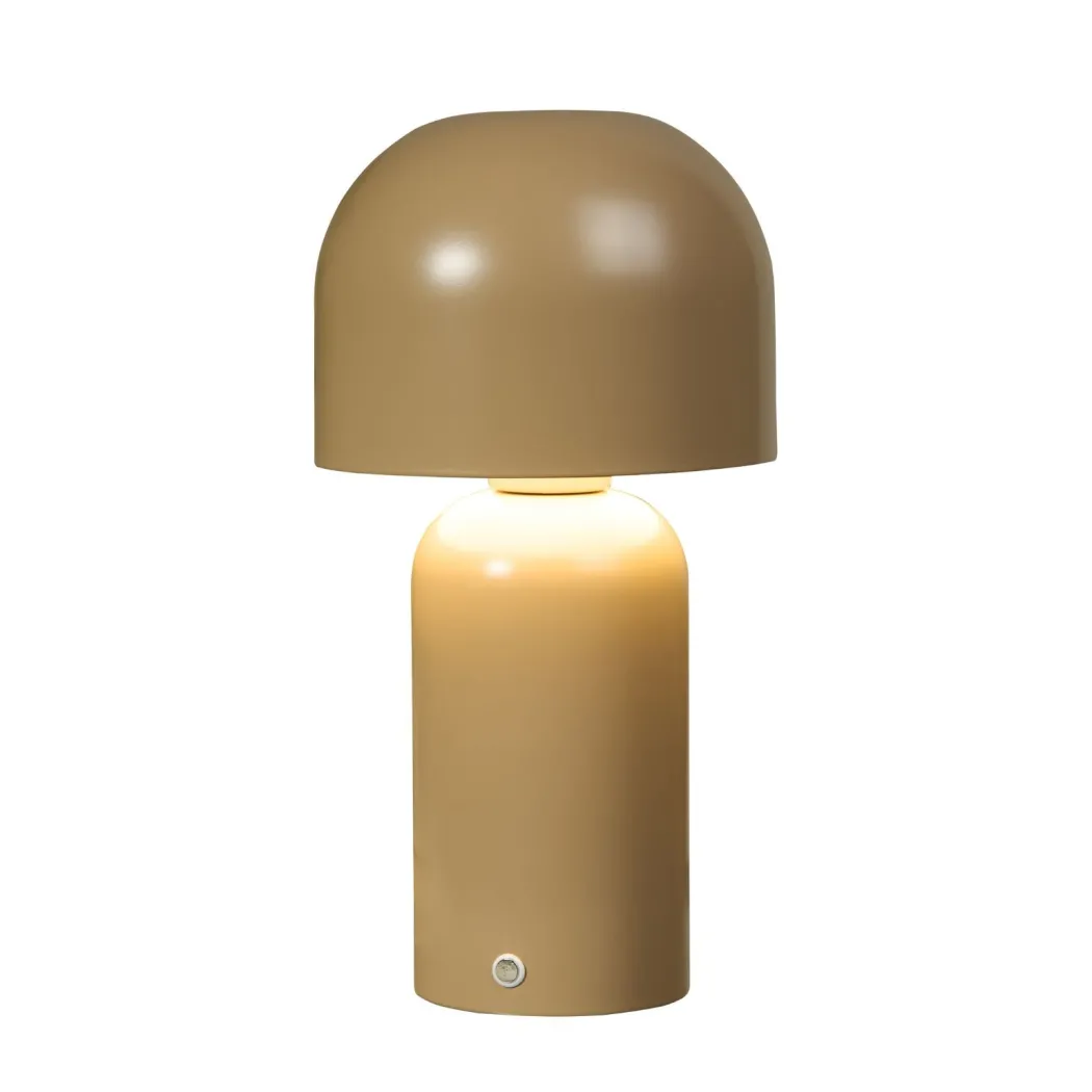 Tina Taupe LED Rechargeable Touch Table Lamp