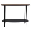 Étoile Mocha Veneer Console Table