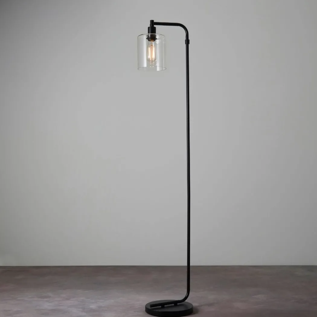 Toledo Black Floor Lamp