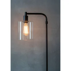 Toledo Black Floor Lamp