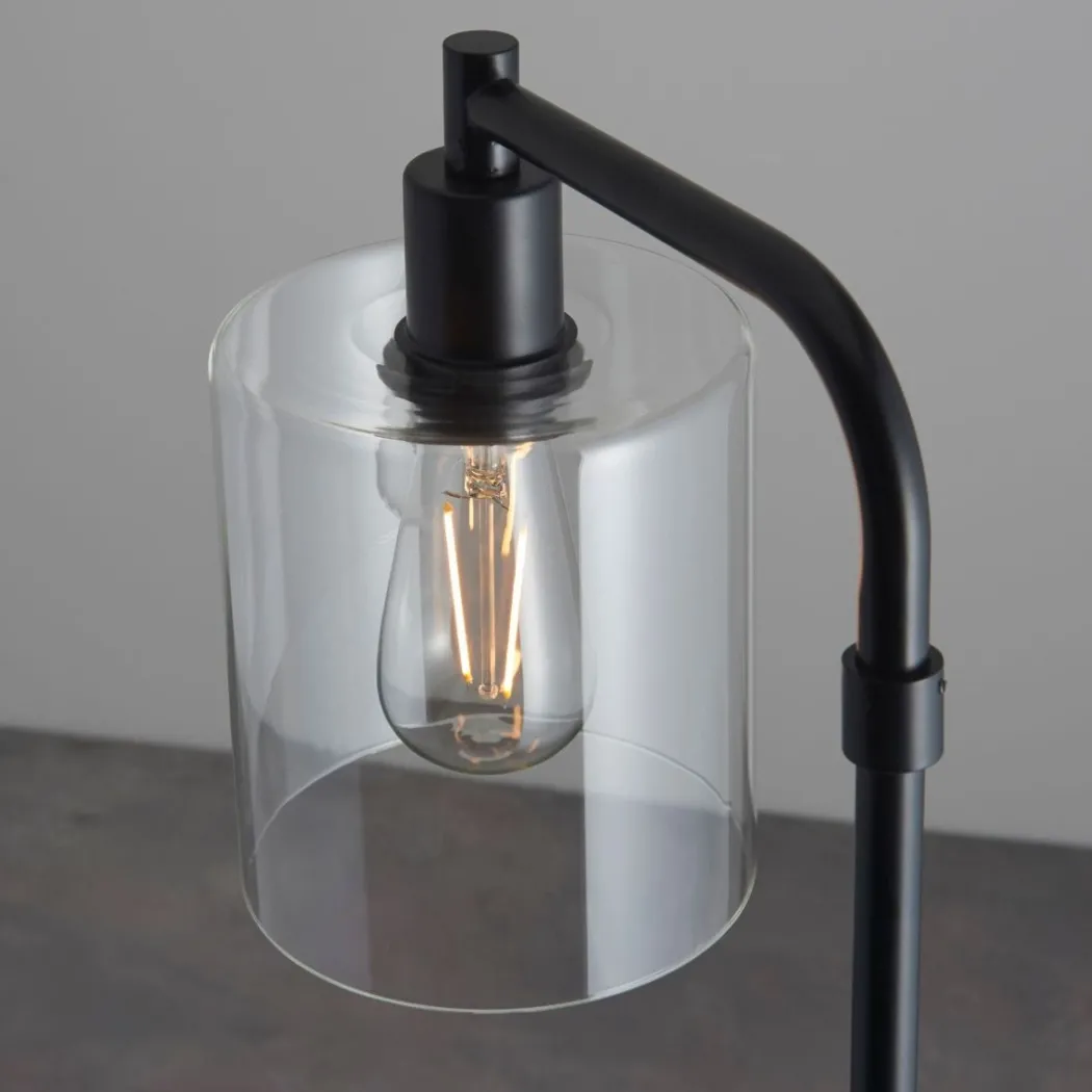 Toledo Black Floor Lamp