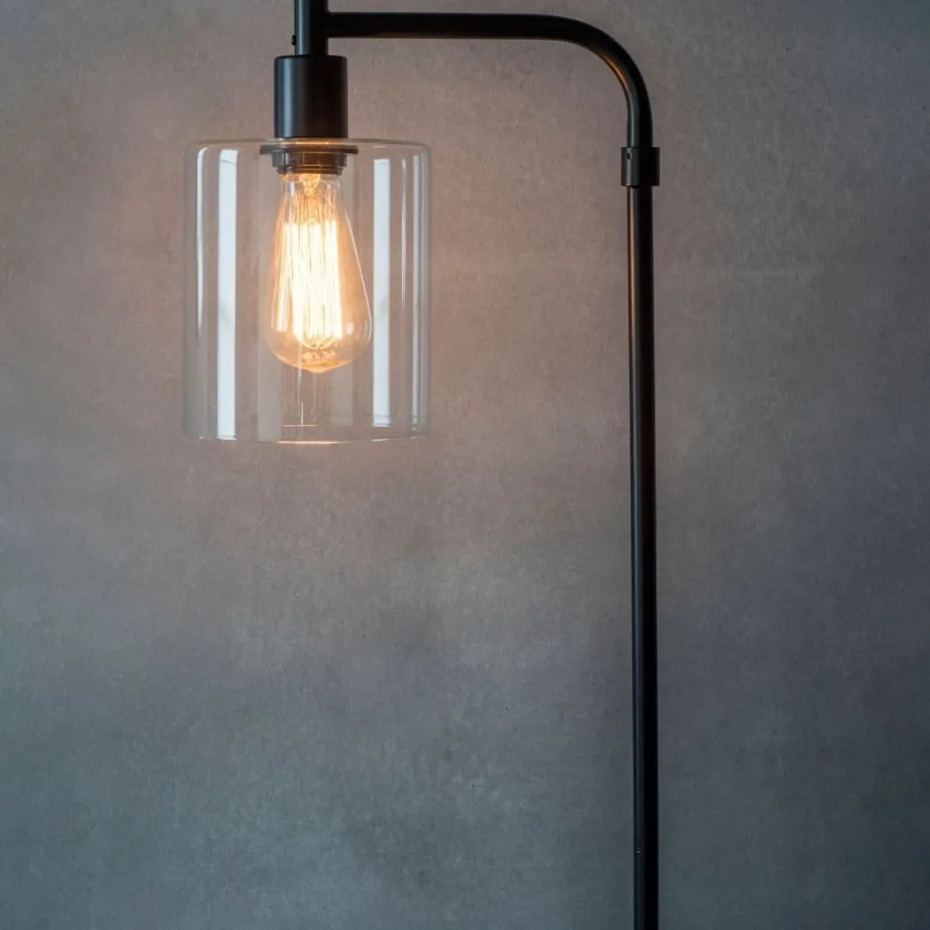Toledo Black Floor Lamp