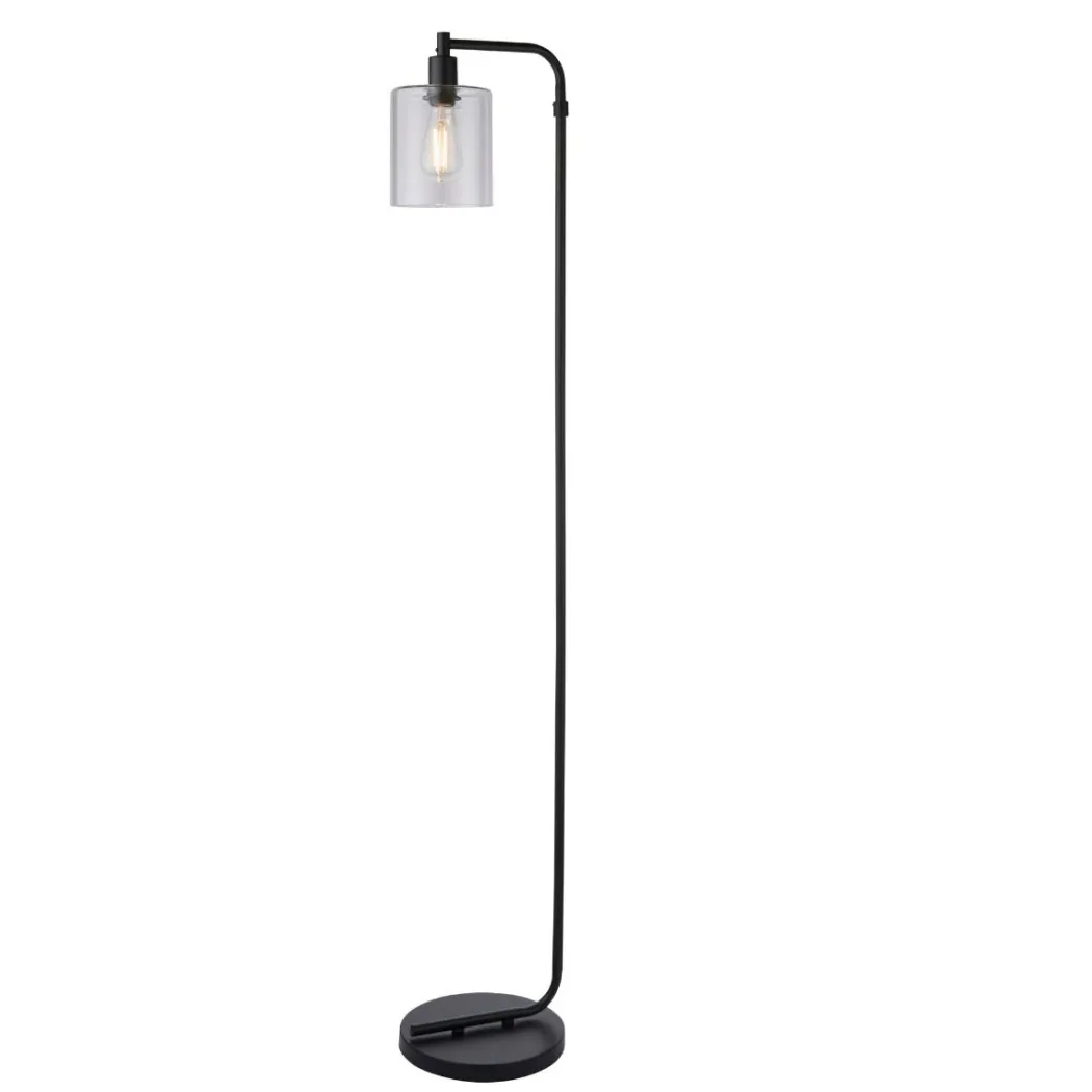 Toledo Black Floor Lamp
