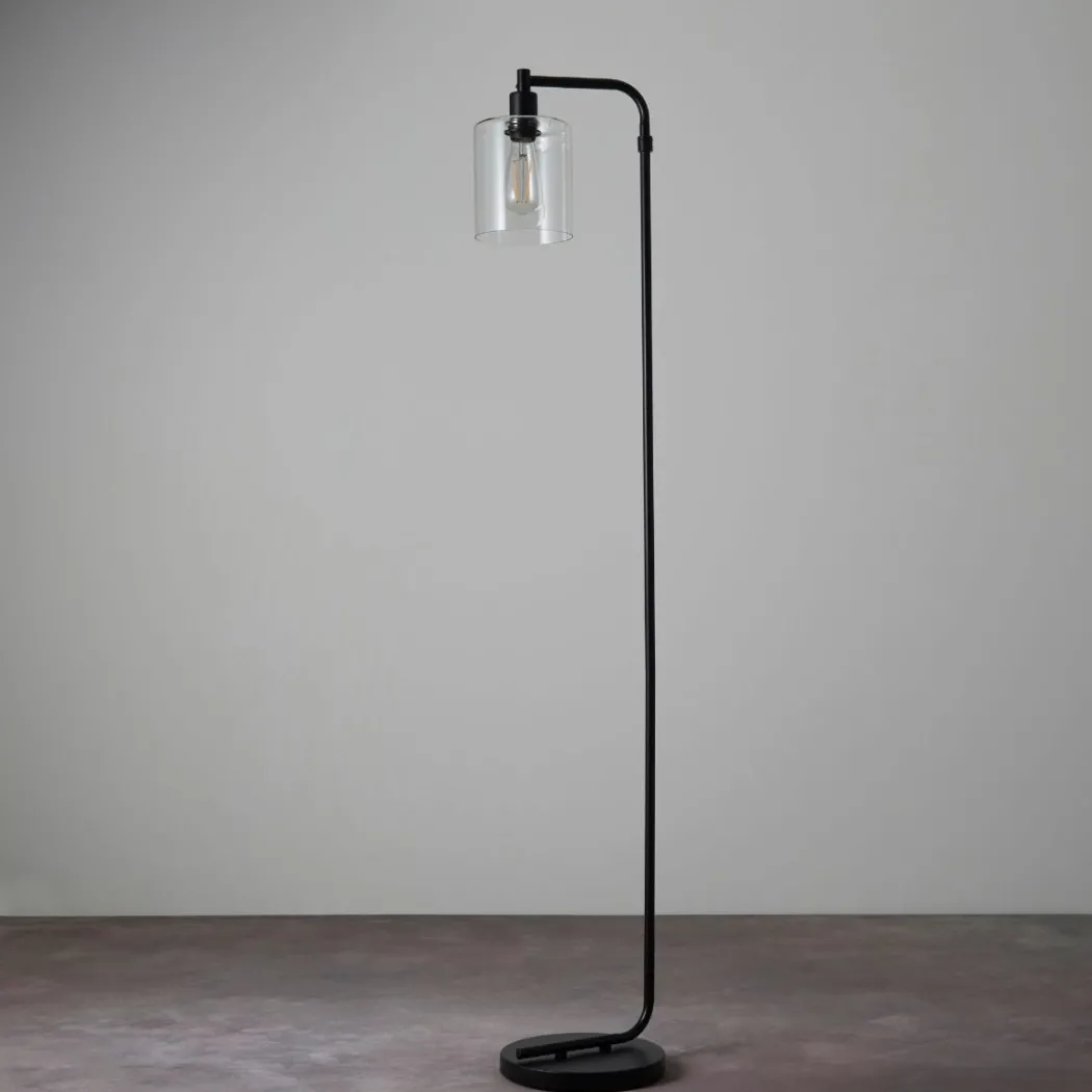 Toledo Black Floor Lamp