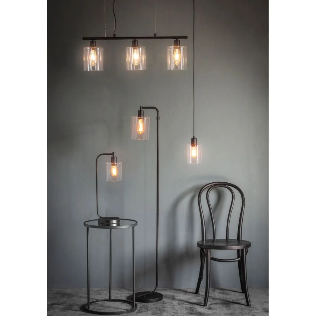 Toledo Black Floor Lamp