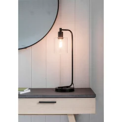 Toledo Black Table Lamp