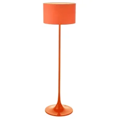 Toledo Burnt Orange Retro Floor Lamp