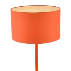 Toledo Burnt Orange Retro Floor Lamp