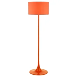 Toledo Burnt Orange Retro Floor Lamp