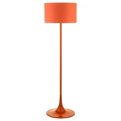 Toledo Burnt Orange Retro Floor Lamp