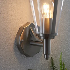 Toledo Stainless Steel Outdoor Wall Light
