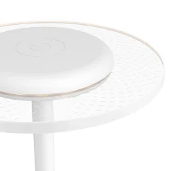Trepella White LED Touch Table Lamp