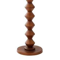 Trezza Walnut Floor Lamp