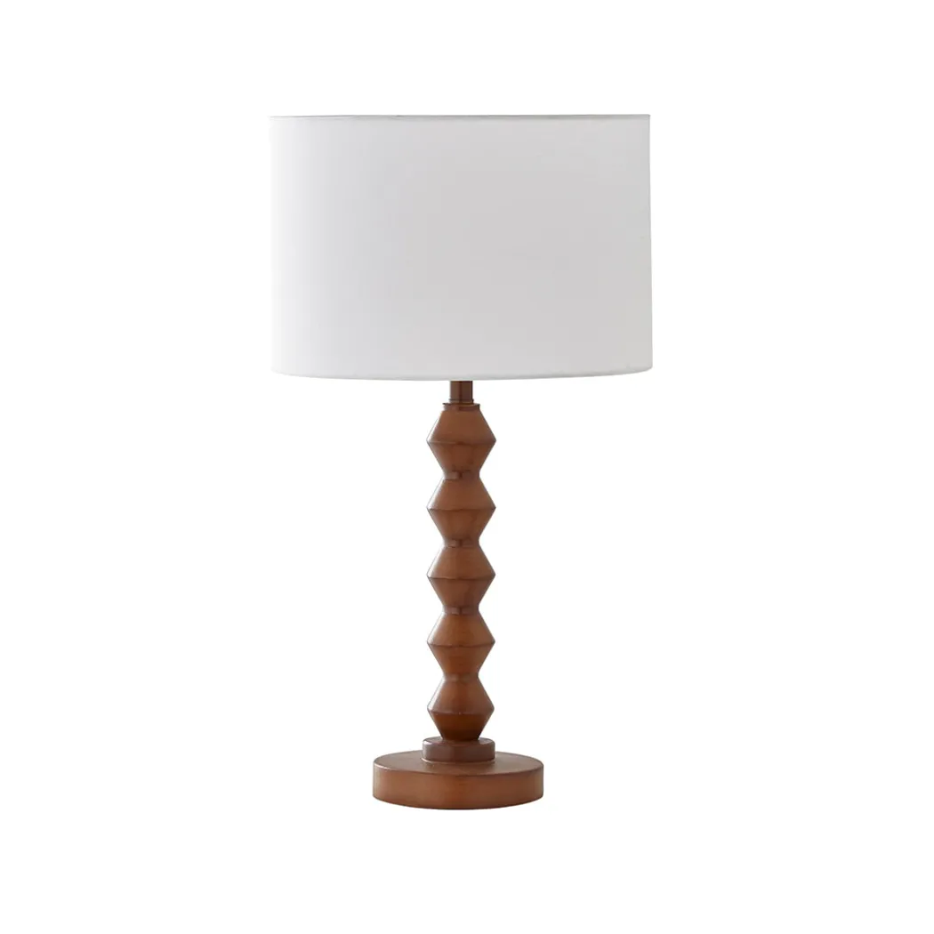 Trezza Walnut Table Lamp