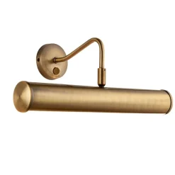 Turner 2 Light Antique Brass Picture Wall Light