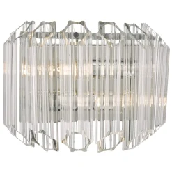 Tuvalu Wall Light Polished Chrome