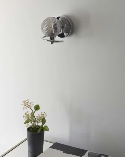 Twine Polished Chrome Wall Light