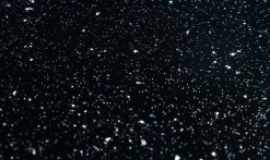 Twinkle Black Sparkle Glass End Table
