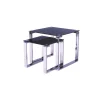 Twinkle Black Sparkle Nest of Tables