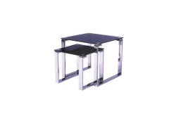 Twinkle Black Sparkle Nest of Tables