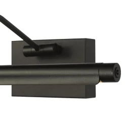 Tyrus Satin Black 35Cm LED Picture Light