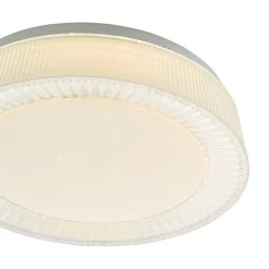Udell Acrylic LED Flush Ceiling Light Small