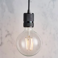 Urban Black Chrome Flex Pendant Cable