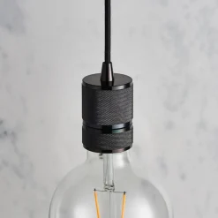 Urban Black Chrome Flex Pendant Cable