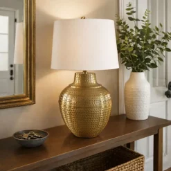 Vanya Gold Ceramic Table Lamp