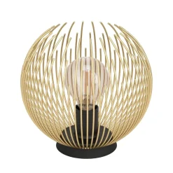 Venezuela Black & Gold Table Lamp