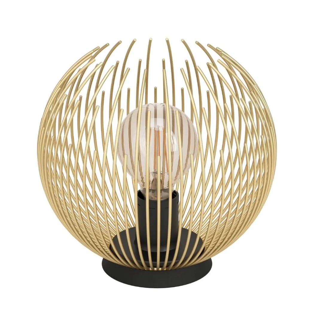 Venezuela Black & Gold Table Lamp