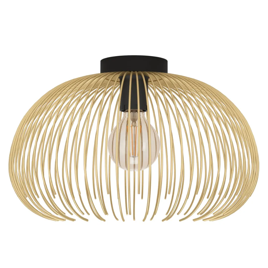 Venezuela Gold Flush Ceiling Light